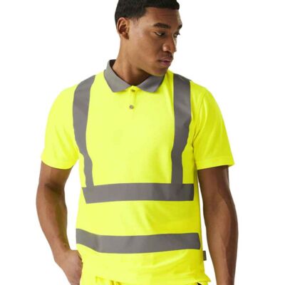 Regatta High Visibility Pro Contract Polo Shirt Thumbnail