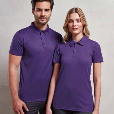 Premier Coolchecker® Stud Piqué Polo Shirt Thumbnail