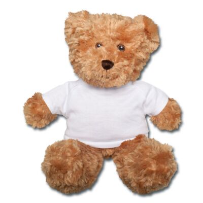 Teddy Bear Plain 25cm  With T shirt Thumbnail