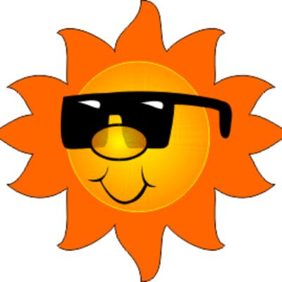sun with glasses Thumbnail