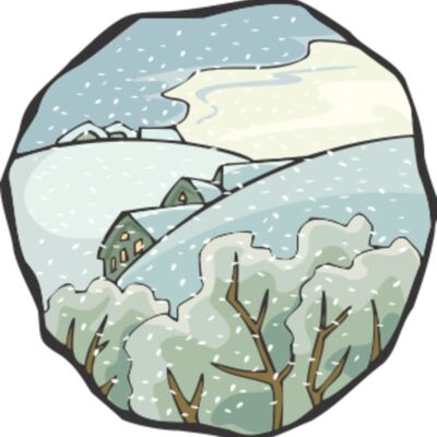 winter scene Thumbnail