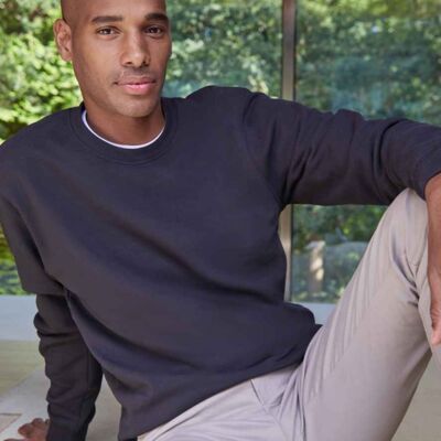Kustom Kit Regular Fit Piqué Sweatshirt Thumbnail